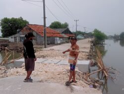 Warga Kampung Bungin diBekasi keluhkan Akses jalan, box culvert terpasang asal jadi
