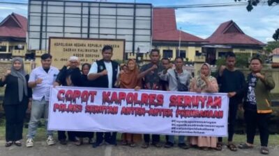 Seruan Pencopotan Kapolres Seruyan Aliansi Masyarakat Penegak Supremasi Hukum INDONESIA (AMPUH INDONESIA) DAN ALIANSI MASYARAKAT SERUYAN BERSATU 